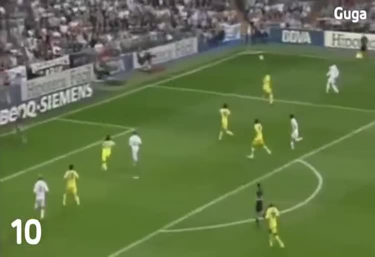 ده گل تاریخی زین‌الدین زیدان رئال مادرید