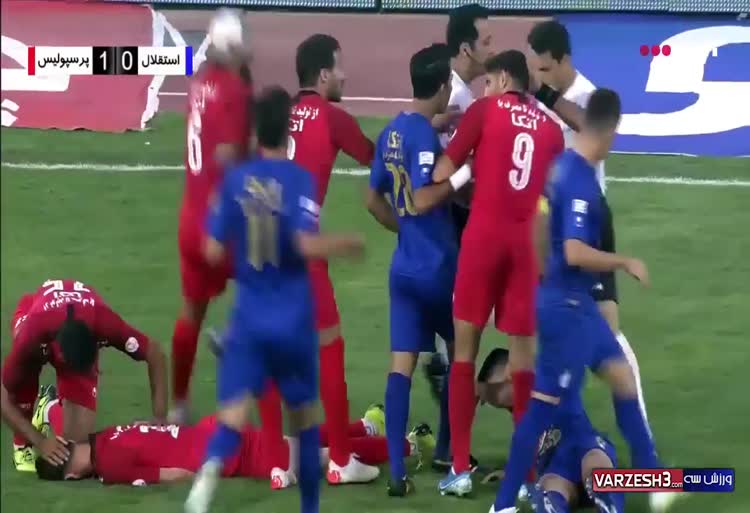 اخراج علی کریمی پرسپولیس استقلال