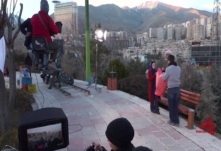 اولین پشت صحنه سریال مانکن