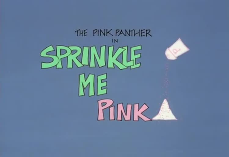 کارتون پلنگ صورتی بارون Sprinkle Me