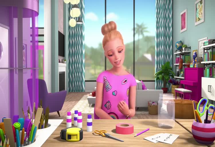 کارتون باربی شروع روز ولنتاین