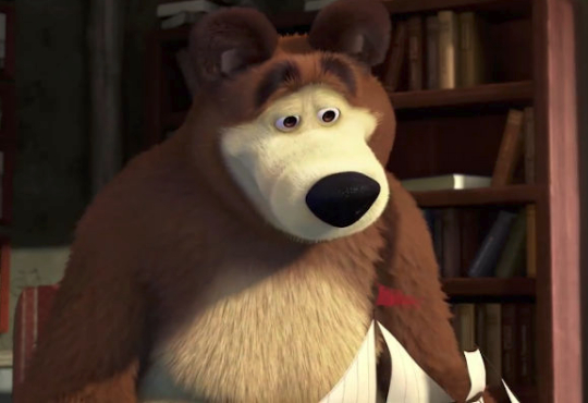 کارتون ماشا و خرس اولین روز مدرسه