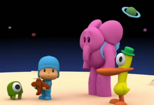 انیمیشن پوکویو Pocoyo - هواپیما پر