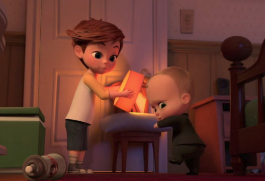 کارتون بچه رئیس ابرو سیبیل قسمت اول