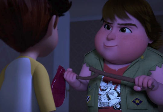 کارتون بچه رئیس ابرو سیبیل قسمت دوم