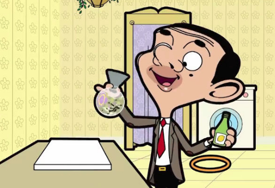 کارتون مستر بین عطر Perfume