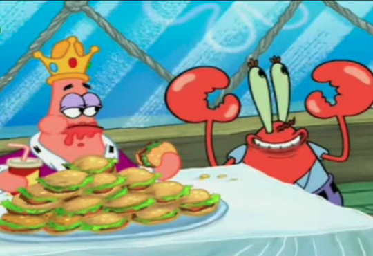 کارتون باب اسفنجی فرمانروایی احمق