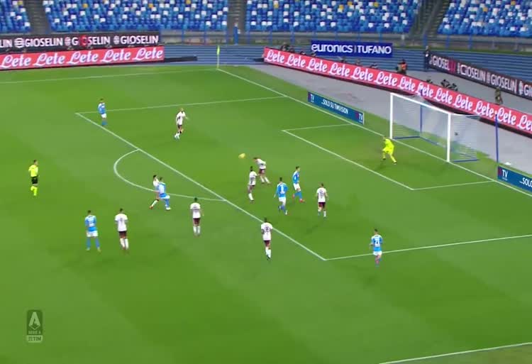 خلاصه بازی ناپولی 2 تورینو 1 سری آ ایتالیا 2020