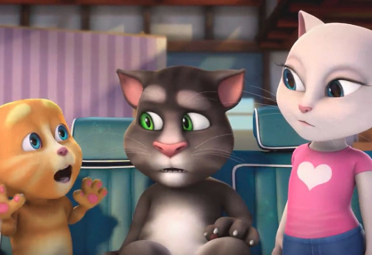 انیمیشن گربه سخنگو رای به تام