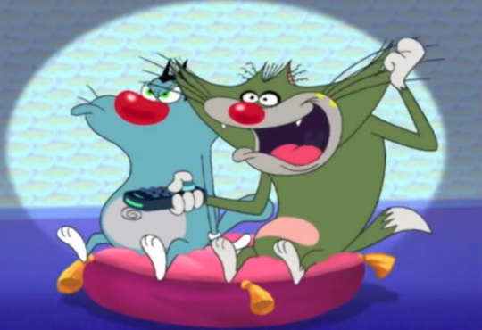 کارتون اوگی و سوسک‌ها کنترل استرس