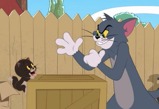 کارتون تام و جری مشکل استراحت