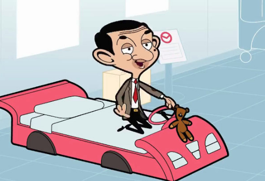 کارتون مستربین بین خسته