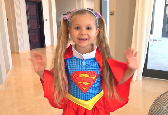 برنامه کودک دیانا و روما دیانا ابرقهرمان