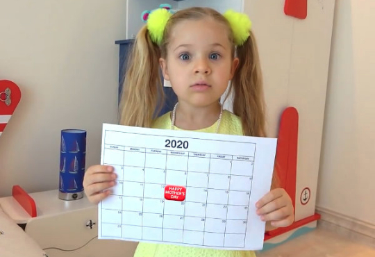 برنامه کودک دیانا و روما دسته گل مامان