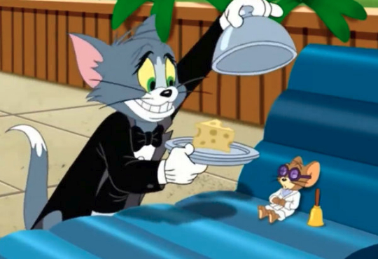 کارتون تام و جری تام ابر قهرمان