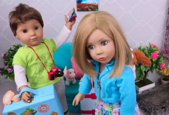 کلیپشو عروسک بازی آماده سفر