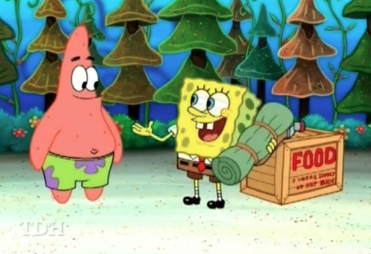 کارتون باب اسفنجی زندگی در شرایط سخت