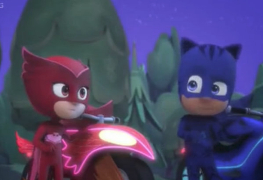 کارتون گروه شب نقاب غولینجا