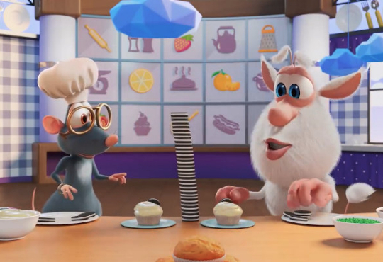 کارتون بوبا غذای مردمی