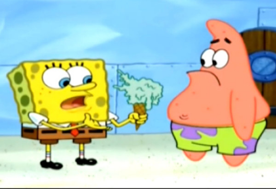 کارتون باب اسفنجی جعبه شعبده بازی