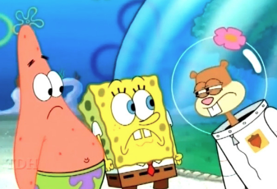 انیمیشن باب اسفنجی زندگی در شرایط سخت