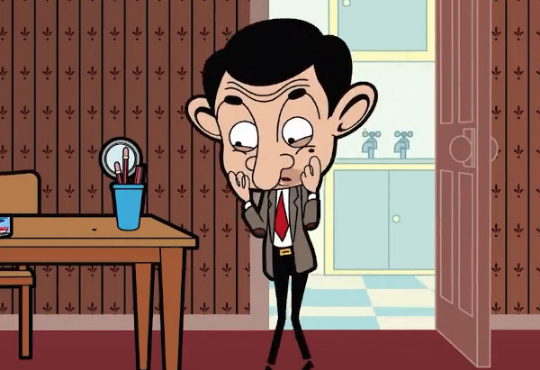 کارتون مستر بین نابود کردن