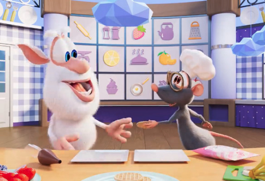 کارتون بوبا وافل حیوانات