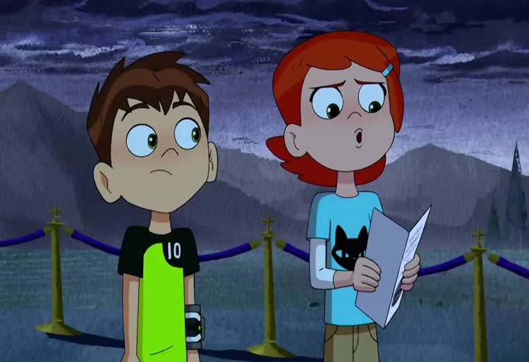 کارتون بن تن / جادوگر مورد علاقه گوئن  Ben 10  Cartoon 