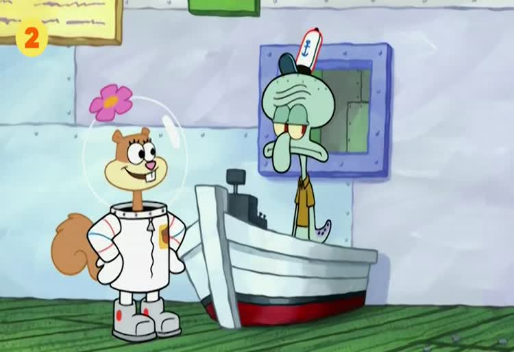 کارتون باب اسفنجی شلوار نمی پوشید