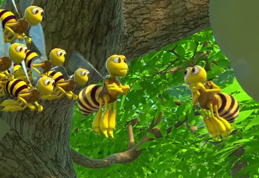کارتون نبض جنگل / زنبور عسل /  Jungle Beat / Munki and Trunk / Bee Plot