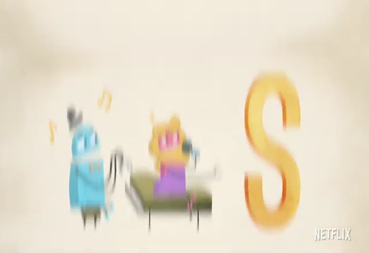 کارتون های نتفلیکس / حرف s / یادگیری الفبا / Letter S / StoryBots ABC Alphabet for Kids / Netflix 