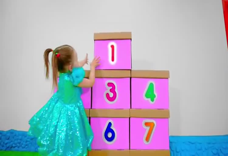 برنامه کودک وانیا مانیا / یادگیری اعداد / Five Kids Learn Numbers / Vania Mania Kids 