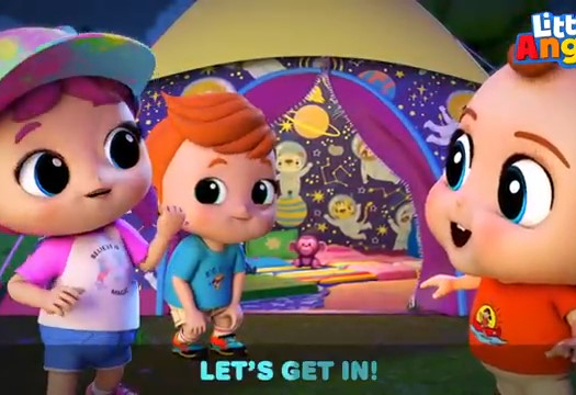 کارتون فرشته های کوچولو / آهنگ کمپینگ / Camping Song / Little Angel