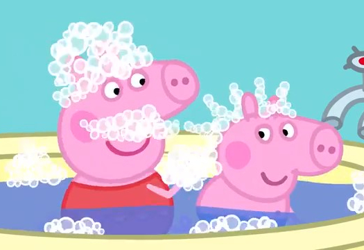 کارتون پیپا پیگ / Peppa Pig / آهنگ حمام پیپا پیگ / Peppa Pig Bath Song 