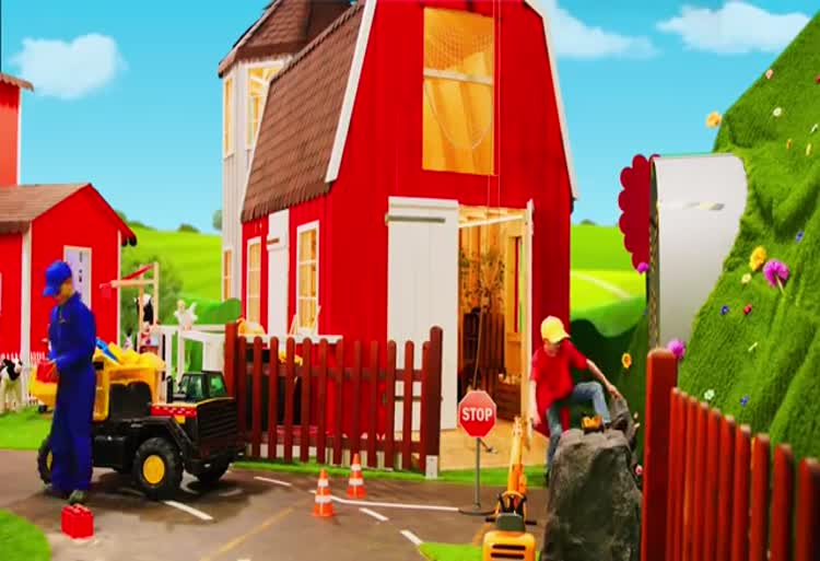 برنامه کودک کیندر / اندازه ها را با بیل بیاموزید / Learn Sizes with Excavators / Kinder