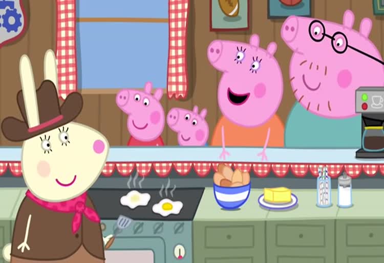 کارتون پیپا پیگ / Peppa Pig / بابا با کامیون هیولا رانندگی می کند! / Daddy Pig Drives a Monster Truck