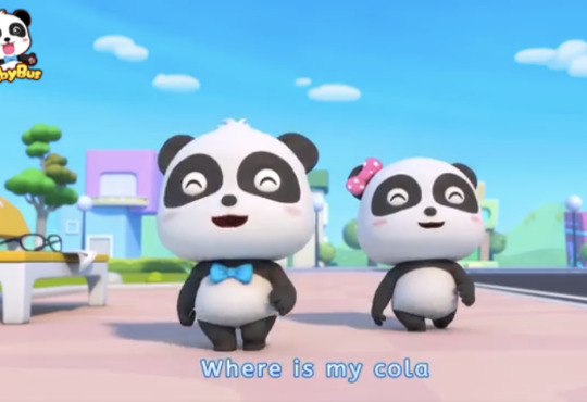 کارتون بچه ريیس/ BabyBus / گرگ بزرگ و آهنگ کولا / BIG BAD WOLF and Cola Song 