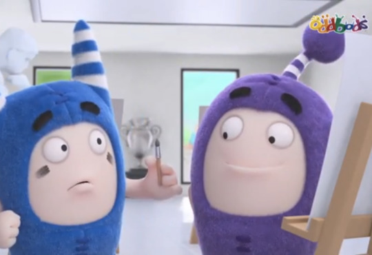 کارتون او‌دی‌دی‌بودز / هنر / ODDBODS / Pain In The Arts 