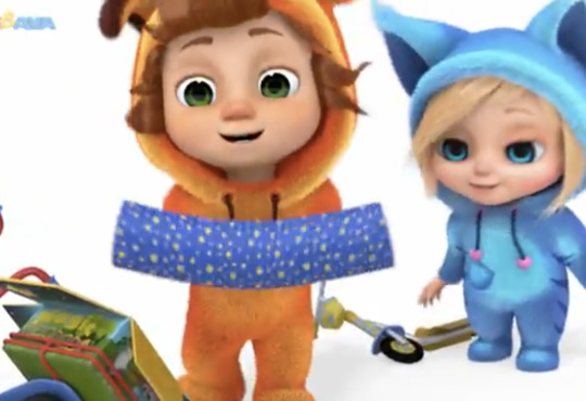 کارتون دیو و آوا / کابین جنگلی / in a Cabin in the Woods / Dave and Ava 