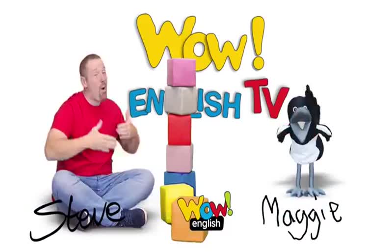 برنامه کودک استیو و مگی / بلوک اسباب بازی / Steve and Maggie