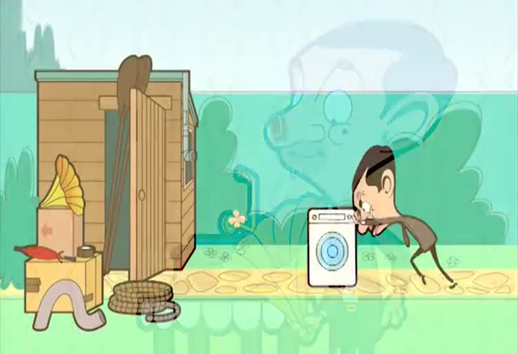 کارتون مستر بین / ماشین پرنده / Mr Bean