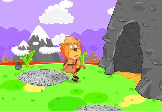 کارتون خانواده شیر / مدرسه بازی 