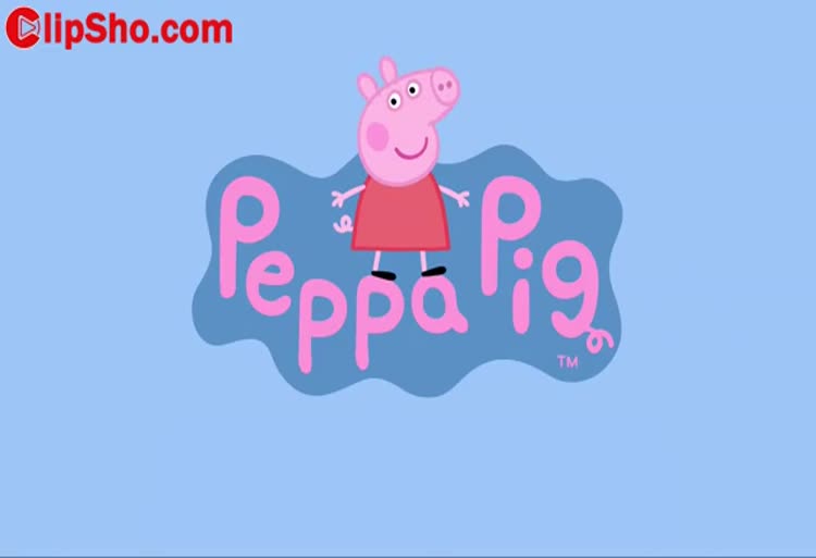 کارتون پیپا پیگ / اسکی روی کوه برفی 