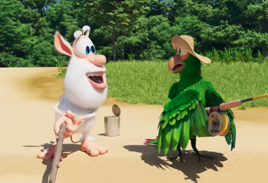 کارتون بوبا ماهیگیری