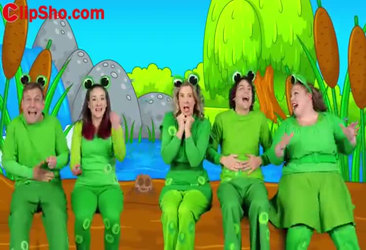 برنامه کودک پرنده کوچولو / پنج قورباغه خالدار کوچک 
