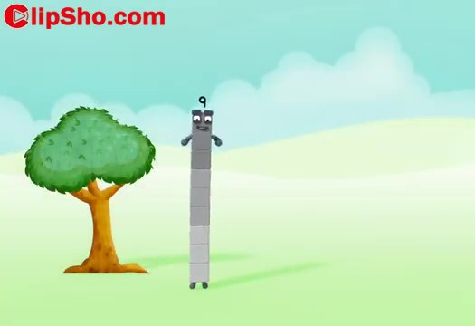کارتون بلوک های اعداد / فقط یکی اضافه کنید / عدد جادویی