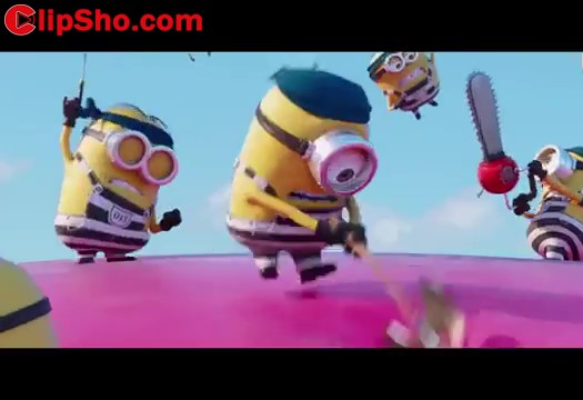 کارتون مینیون‌ها / حمله لیزری / درو، گرو را نجات می دهد 