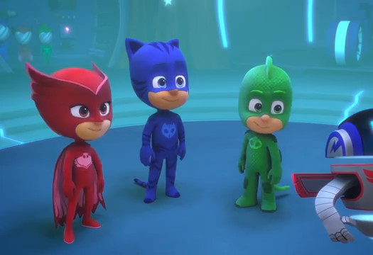 کارتون گروه شب نقاب / قدرت نینجا / پی جی ماسک 