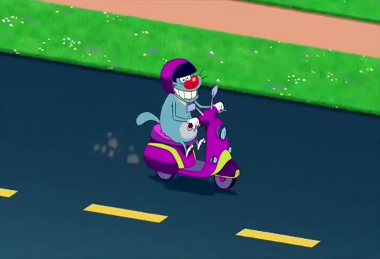 کارتون اوگی و سوسک ها / اوگی هیپی