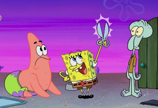 کارتون باب اسفنجی دوستان بامزه‌ی کوچولو